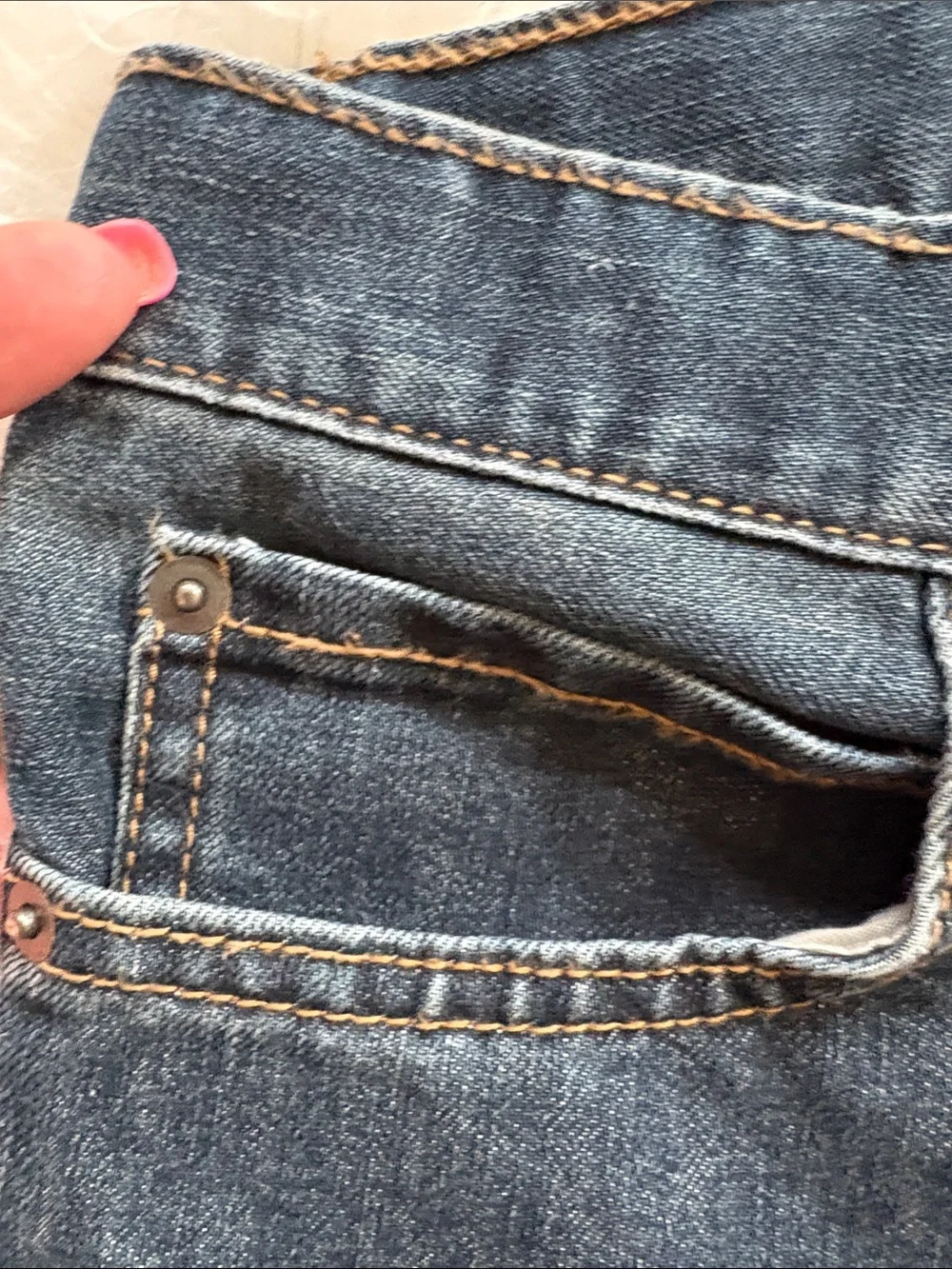 The Children's Place Dark Blue Straight Leg Jeans